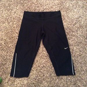 Nike workout/running capris, medium
